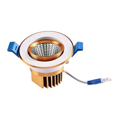 China Modern Warranty Dimmable 7W COB Ceiling Downlights Outdoor Mounted Waterproof Downlights Fittings for sale