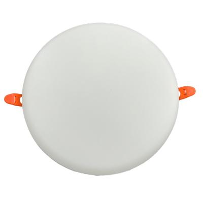 China Modern Ultra Slim Slim Surface Mounted Square Round LED Ceiling Light 10W 18W 24W 36W Frameless Square LED Panel Light SKD for sale