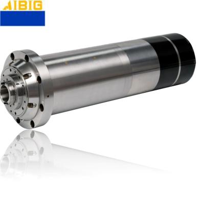 China High Precision Synchronous CNC Spindle OD120mm 9kw BBT30 Electric Water Cooled Spindle Motor Drilling Milling Permanent Magnet CHINA AIBIG for sale