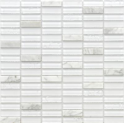 China Moroccan Glass Mosaic Tile Parquet JBN Brand Mosaic Slab High Level Project Glass Mosaic Slabs Mixed Materials for sale