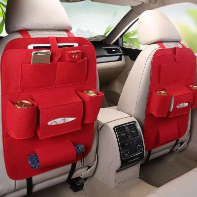 China Hot Selling Fancy Car Multifunctional Rear Seat Storage Hanging Bag for sale