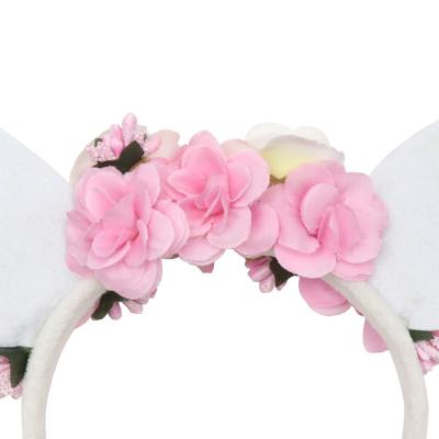 China Newest exquisite European and American hair band dance festival hair band Easter headwear rabbit ear headband ornament for sale