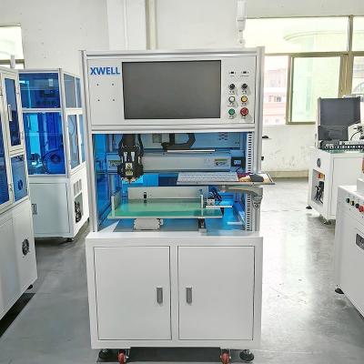 China Automatische enkelzijdige spotsweismachine voor cilindrische batterijen/batterijen voor elektrische fietsen/batterijen voor elektrische voertuigen Te koop