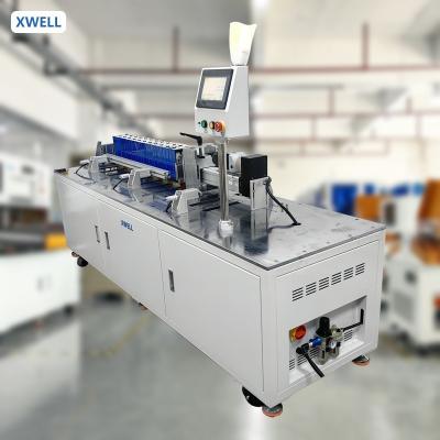 China Máquina para apilar y presionar células de baterías de litio prismáticas en venta