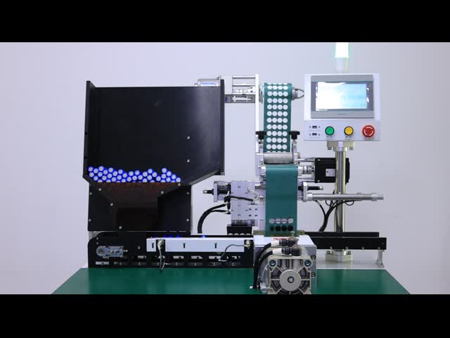 Cylindrical Cell Battery Labeling Pasting Machine Battery Insulation Paper Sticking Machine