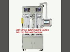 380V Lithium Battery Welding Machine With Fully Automatic Conveyor