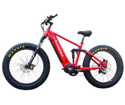 China E26 Carbon Fiber Electric Bicycle Aluminum Alloy Frame 1000W Motor 48V 13AH Battery Ebike 26 Inch Fat Tire Snow Mountain Electric Bike for sale