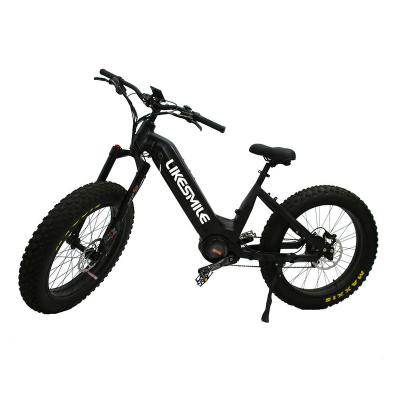 China Aluminum Alloy Electric Mountain Bikes with Full Suspension, 48v, 1000w, 30ah - Order E-bike Directly from Factory for sale