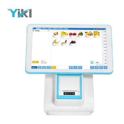 China SDK pos cash register terminal adopts 15.6 inch windows7/10 touch screen cash register ODM system, highly customized for sale