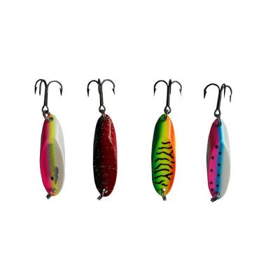 China Copper Fishing Lures Fishing Spoons Fishing Lures Metal Casting Spinner for sale