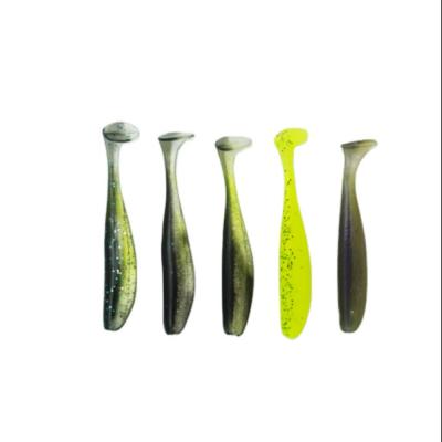 China JKKOOD Popular Rubber Color T Tail Rubber Fish Baits Soft Fishing Lures for sale