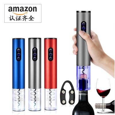 China Amazon Sustainable Hot Sale Customized Electric Smart Automatic Wine Bottle Opener Gift Set for sale