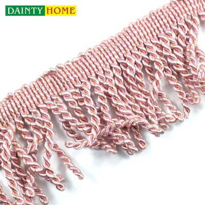 China Wholesale Colorful Cheap Manufacture Cotton Yarn Bullion Fringe For Clothes, Curtain, Sofa, Drapery, Tapestry, Carpet for sale