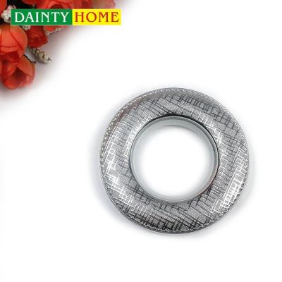 China Wholesale production 80mm eyelet minimalist plastic curtains wear-resistant and durable round curtain ring eyelet for sale