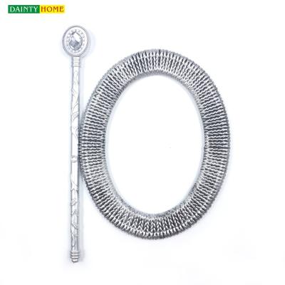 China 2021 latest minimalist new design plastic curtain center hook LOW MOQ for sale