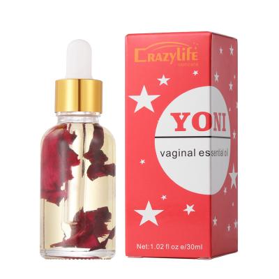 China Handmade Vaginal Rejuvenation Yoni products 30ml vaginal wash yoni soap and oil yoni massage oil tightening for sale