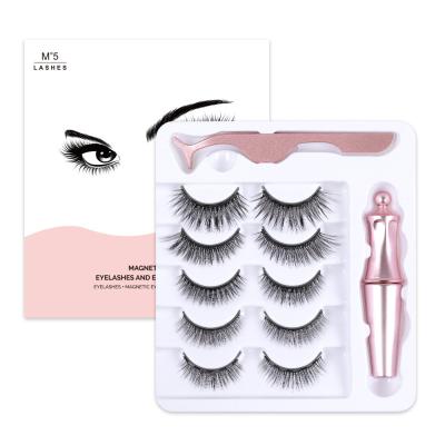 China Wholesale Customized natural logo lashbox long package for mink lashes magnetic case for eyelash packaging box for sale