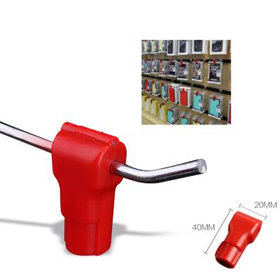 China Red Shopping Mall Tags Manufacturer EAS Systems Clothes Anti-shoplifting Sensor for sale