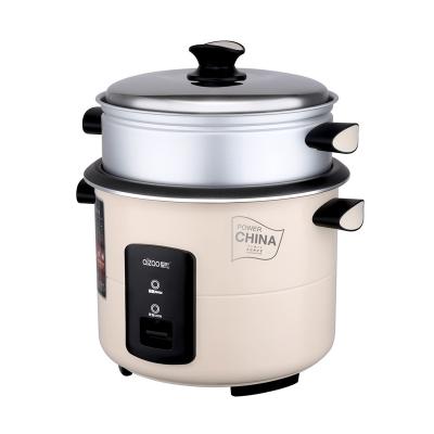 China Commercial rice cooker with aluminum steamer inside multifunctional stainless steel rice cooker design high-end rice cooker for sale