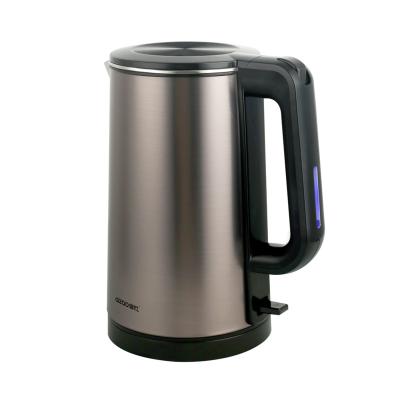 China 360 Degree Polypropylene Plastic Electric Kettle High Temperature Safety Digital Teapot Low Color Resistant Electric Kettle 1500W for sale