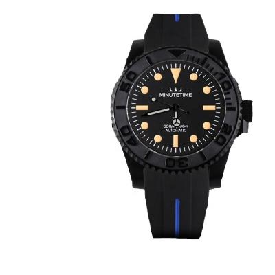 China Custom Logo Submarine Watch For Men NH35/38 40mm Luminous Water Resistant Sapphire Glass Automatic Mechanical Wristwatches Silicone Watch Band for sale