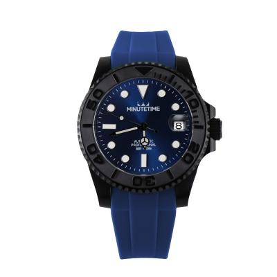 China Auto Date Casual Fashion Watch For Men NH35/38 Sapphire Glass Green Luminous Waterproof Automatic Mechanical Submersible Wristwatches 40mm for sale