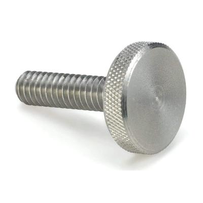 China Harley Thumb Screw Fishing Custom Flat 3/8-16 Knurled Self-tapping Machine Screw Fasteners for sale