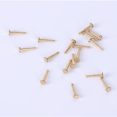 China Heavy Industry High Precision Wholesale Customized Nail Copper Parts CNC Brass Machining Parts for sale