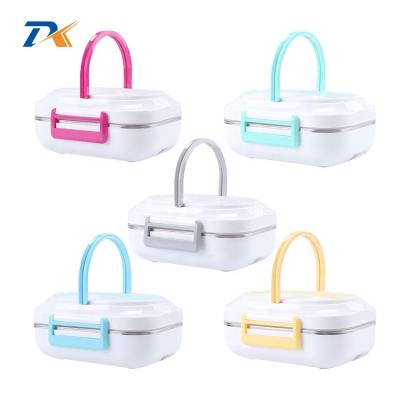 China Sustainable Plastic Food Hot Box Thermos Electric Heating Lunch Box For Household for sale