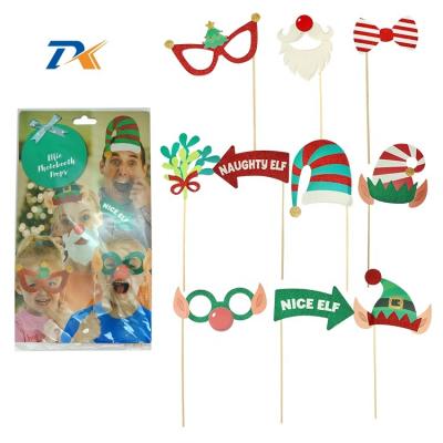 China Photography Props Happy New Design 2020 Christmas New Year Festival Party Supplies Set Photo Booth Props for sale