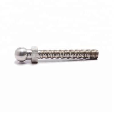 China Plain Finish Round Head Bolts Stainless Steel Ball Head Bolt Ball Head Stud Bolt for sale