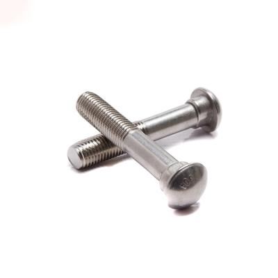 China Elliptic Neck Track Railway Bolt Oval Neck Bolt For Rail Track Railway Oval Neck Railway Fish Bolt for sale