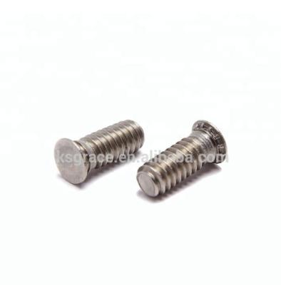 China M4 M5 M8 6-32 8-32 Pressure Rivet Head Self-Clinching Stud Screw self clinching studs for sale