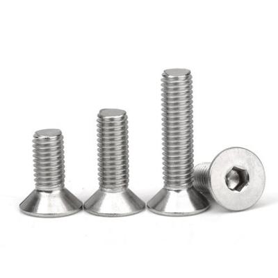 China DIN 7991 Countersunk Bolts Hexagon Socket Head Screw Flat Head Socket Screw for sale