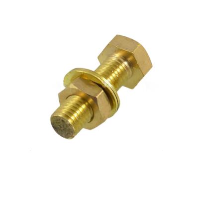 China La cabeza de hex. de bronce de silicio Sems atornilla el tornillo de cobre amarillo del hex. del hexágono en venta