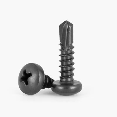 China La cruz cruzada del estruendo 7504 de Pan Head Drill Tapping Screws ahuecó los tornillos que golpeaban ligeramente de Pan Head Drilling Screws Self-Drilling en venta