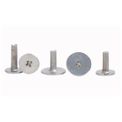 China Stainless Steel Flat Head Screw Thin Head Screhilliw CSK Countersunk Flat Head Cross Phillips Machine Screw for sale