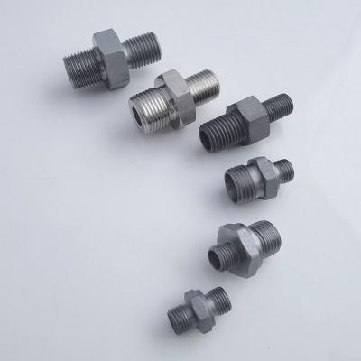 中国 316 304 Male Screwed SS Hex Nipple High Pressure Pipe Fitting 販売のため