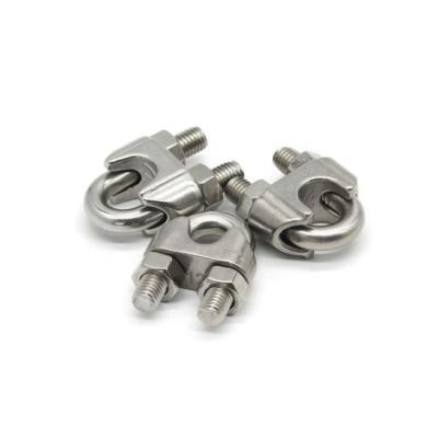 Κίνα DIN 741 Stainless Steel Drop Forged Wire Rope Clamp U Bolt Wire Rope Clip Wire Rope Clamps for Cable end Connections προς πώληση