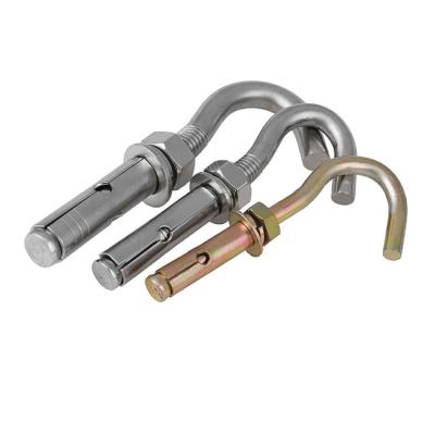 中国 Ring Hook Concrete Sleeve J Type Expansion Anchor Bolts Zinc Plated Stainless Steel 販売のため