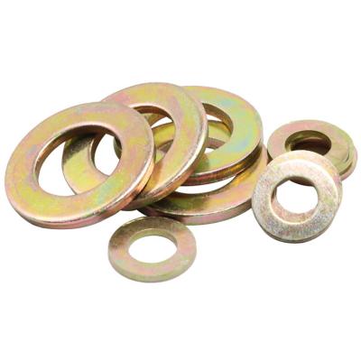 China 300HV Carbon Steel Color Zinc Flat Washer DIN125 Plain Washers en venta