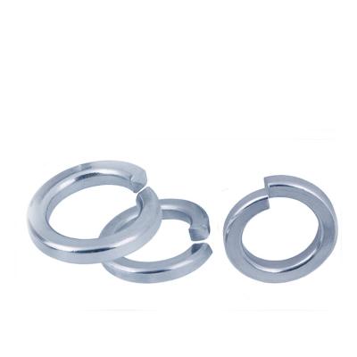 中国 DIN127 Metric Blue-White Zinc Spring Lock Washers With Square Ends 販売のため