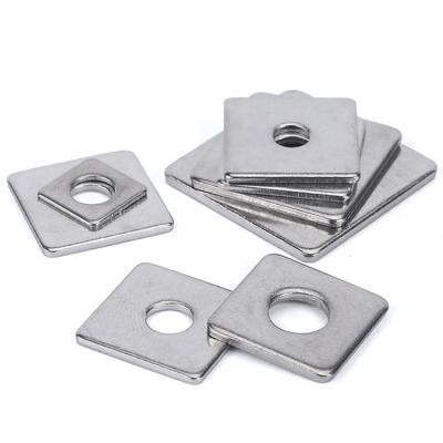 Cina Stainless Steel Square Plate Washers OEM Galvanized Large Metal Square Washers in vendita