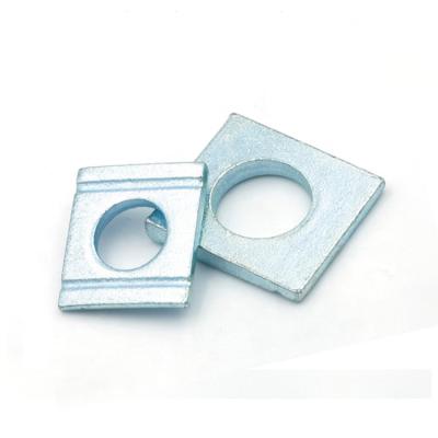 中国 DIN435 Square Lock Washer Square Taper Steel Washers With I Sections 販売のため