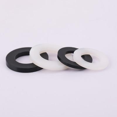 China 3/8 Nylon 6/6 Flat Plastic Washer Din125 White Black Te koop