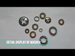 Toothed Lock Washer Retaining Starlock Washer for Shaft