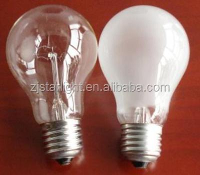 China A55/A58/A60 40W/60W/75W/100W Incandescent Iron Bulb/Light Bulb/GLS Bulb for sale