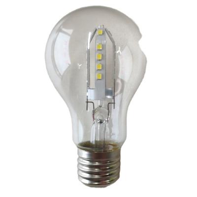 China New Product Residential A19 LED Light Bulb A55 Clear 5W 7W And A60 Frosted 7W 9W Lumens Efficiency 90lm 9W Per Watt RA>80 for sale