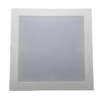 China Large Size LED Ceiling Light 8 Inch Modern Plastic Aluminum Square LED Recessed Panel Lamp for sale