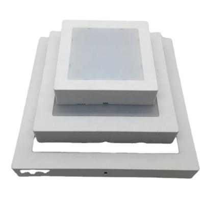 China Modern Square LED Ceiling Light Lamp 4 Inch 9W SMD LED Outdoor Mounted Residential Panel Light for sale